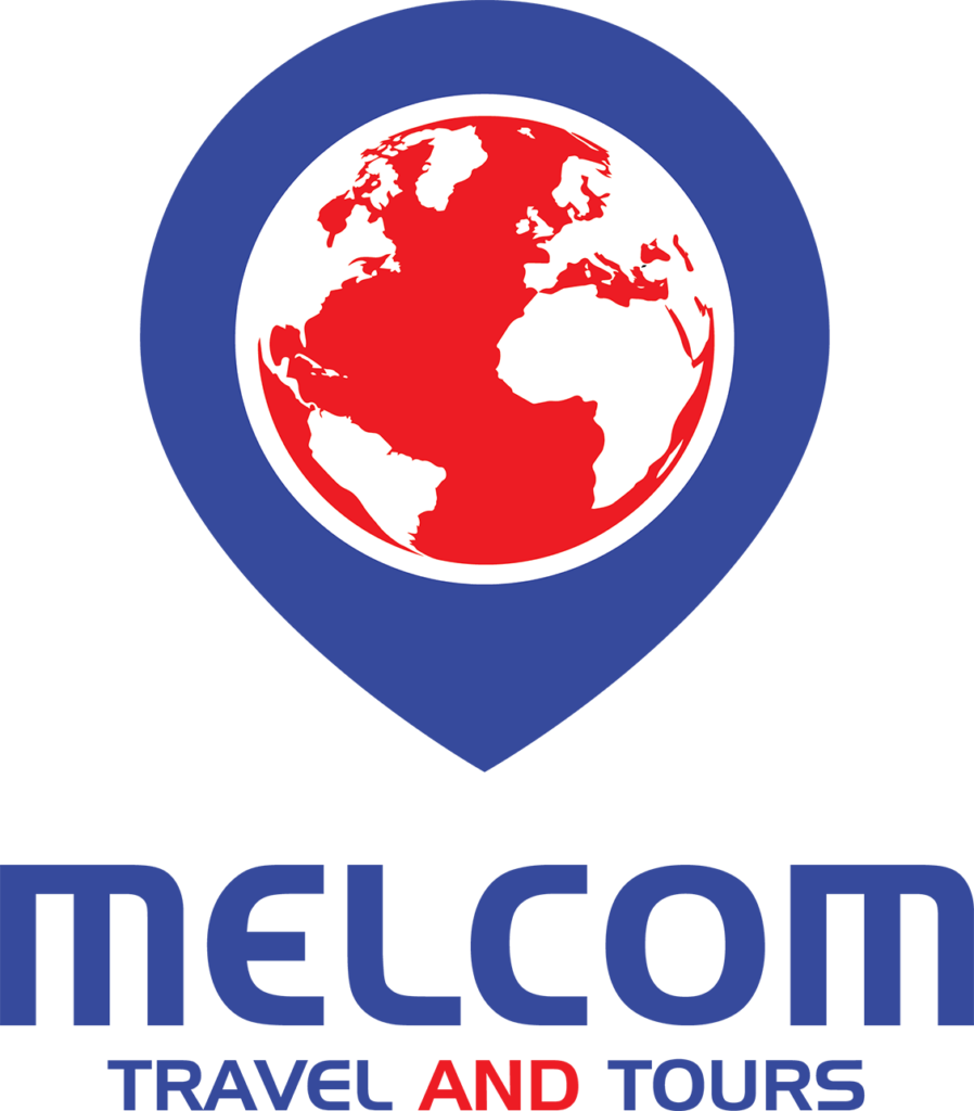 Melcom Travels logo